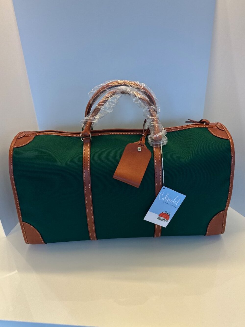 Dooney & Bourke Gym Duffel Bag in Hunter Green, NWT